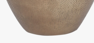 Ensemble de tables basses coniques en laiton martelé rond en métal, meubles de décoration pour la maison, tables d'appoint pour salon et hall d'entrée - Product Image 6