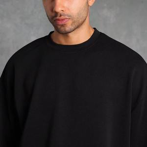 Camiseta de Hombre de Corte Cuadrado, Lavado a la Piedra, de Poliéster y Algodón, Estilo Casual Oversize, Disponible en Varios Tamaños - Product Image 4