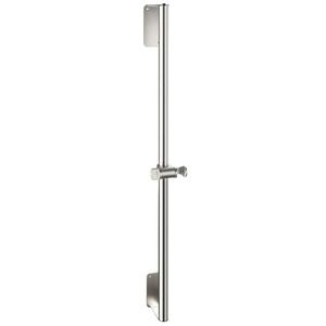 Barra scorrevole per doccia in acciaio inossidabile da 31,5 pollici, nichel spazzolato, senza foratura, accessori per bagno, accessori per box doccia - Product Image 1