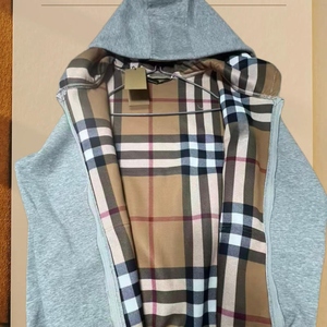 Wholesale High Quality Classic Style Couple's Fashion Cross-Border Plus-Size Solid Zipper Hooded Embroidered Logo <b>Men's</b> Hoodie - Product Image 1