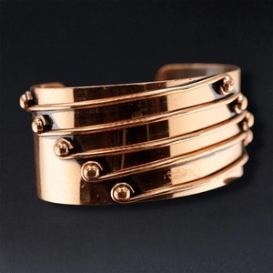 Brazalete de Cobre Hecho a Mano, Cobre Puro de Alta Calidad, Diseño Personalizado, para el Día de la Madre, para Cualquier Ocasión - Product Image 5
