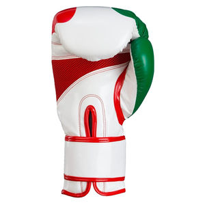 Gants de boxe en cuir PU de haute qualité sur mesure, vente en gros, logo personnalisé pour l'entraînement de kick-boxing, service OEM, évacuation de l'humidité - Product Image 5