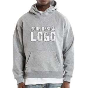 Nouveau 2026 – Sweat à capuche décontracté personnalisé pour homme, coupe régulière, poche surdimensionnée, hiver, 100 % coton, imprimé sportif, personnalisable – Vente en gros - Product Image 6