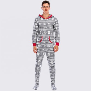 Vente en gros Pyjamas coupe régulière Ensemble <span class=keywords><strong>de</strong></span> pyjamas pour hommes Vêtements <span class=keywords><strong>de</strong></span> nuit <span class=keywords><strong>de</strong></span> style <span class=keywords><strong>de</strong></span> Noël pour hommes - Product Image 1
