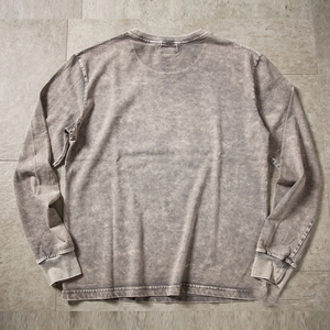 Men's Long Sleeve Dyed Washed Tee 100% Cotton Stonewashed T-Shirt Men Street Fashion Style Acid Wash <b>TShirts</b> Men - Product Image 4