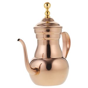 Elegante tetera decorativa hecha a mano, clásica, con estilo, accesorio de cobre de primera calidad, tetera artesanal tradicional. - Product Image 3