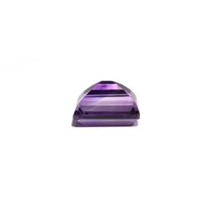 Natural Amethyst Loose Gemstone 8.3 Carat Heart Faceted Cut 20mm for Fine Jewelry - Product Image 3
