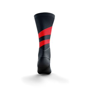 Chaussettes de sport pour hommes personnalisées à tige haute, épaisseur standard, antidérapantes, respirantes, séchage rapide, écologiques, de haute qualité - Product Image 6