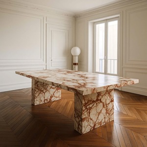 Revêtements de mosaïque en marbre onyx rouge moderne pour escaliers, 20x20mm, surface polie, résistants à l'eau, écologiques, pour usage hôtelier, intérieur - Product Image 2