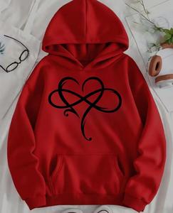 Sudadera con Capucha Oversize de Felpa 100% Algodón para Hombre, Estilo Urbano, con Gráfico Clásico de Los Ángeles y Logotipo Bordado Curvo - Product Image 1