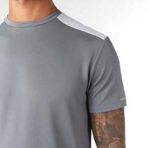 Ensemble de t-shirts de sport personnalisés avec logo, manches courtes, respirant, été, fitness, coton, vêtements d'entraînement, ensemble deux pièces pour hommes - Product Image 5