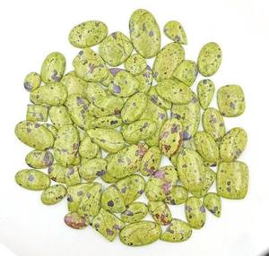 Lote de Cabujones de Atlantisita Verde Natural - Piedras Sueltas Certificadas de Alta Calidad para la Fabricación de Joyas y Collares, Gran Venta - Product Image 2
