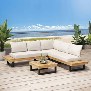 Muebles de Exterior Modulares, Colección de Sofás para Jardín, Muebles de Exterior Personalizados para Hostelería y Uso Comercial - Product Image 5