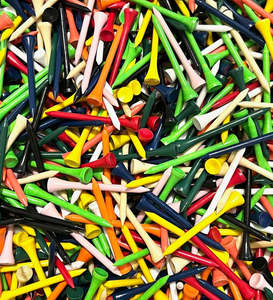 Tees de Golf de Madera Personalizados de Vithas Industry, con Diseño Creativo de Rayas Impresas - Product Image 6