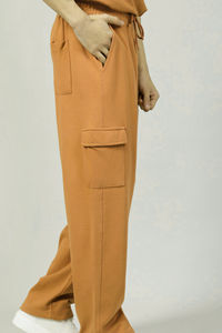 กางเกงขายาวผู้ชายดีไซน์ทันสมัยสั่งทำได้ตามต้องการ บริการ OEM คุณภาพสูง ผลิตกางเกงวอร์มและกางเกงขายาวผู้ชายแบบ OEM - Product Image 3