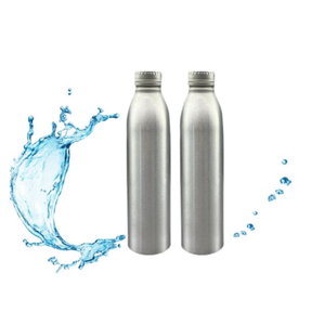 Wholesale Modern 99.7% Pure Aluminum Water Bottles-Lightweight Reusable Recyclable Custom Logo Printing for Beverages - Product Image 4