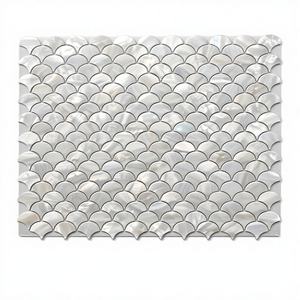 Mosaico de Mármol Duradero Recubierto de Carbonato de Calcio de Alta Pureza No Aleado, Color Beige Claro - Material de Construcción con Soporte Técnico en Línea - Product Image 1