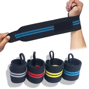 Muñequeras Deportivas Elásticas Ajustables con Logotipo Personalizado, Nuevo Estilo, para Gimnasio, Fitness, Levantamiento de Pesas, Entrenamiento - Product Image 6