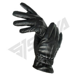 Sample Support Leather <b>Gloves</b> Wholesale <b>Dress</b> Winter Warm Fashion Fur Leather <b>Gloves</b> Women - Product Image 5
