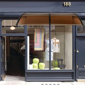 Outdoor Overhang Awning for Sun Rain Snow & Wind Protection-Durable PC Embossed Sun Sheets - Product Image 4