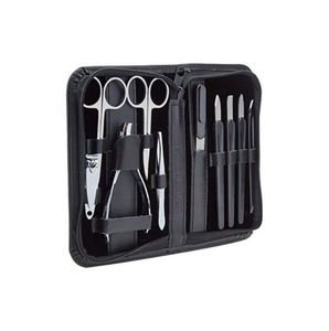 Ensemble professionnel de manucure et pédicure en acier inoxydable, kit d'outils de soin 5-en-1, coupe-cuticules, coupe-ongles, pour adultes - Product Image 1