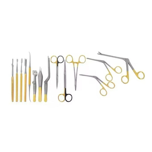 PISSCO Assorted Dental <b>Instruments</b> Set Surgical Kit Dental Surgical <b>Instruments</b> Set Complete Kit 54 PCS German Stainless Steel - Product Image 5
