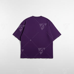 T-shirts décontractés pour hommes personnalisés en provenance du Pakistan, 100% coton, 200 grammes, design uni, coupe ample, impression numérique - Product Image 1