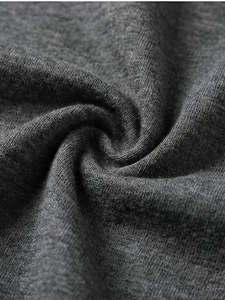 Men's V-Neck Short Sleeve Knitted Jersey T-Shirt 100% Cotton Solid Color Contrast Trim Slim Fit Casual Breathable 200 Grams - Product Image 6
