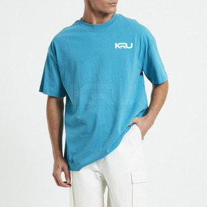 Camiseta Larga Oversize para Hombre de Alta Calidad, Diseño Casual y Elegante en la Parte Delantera, 100% Algodón Tejido, Transpirable, Ecológico, de Secado Rápido - Product Image 3