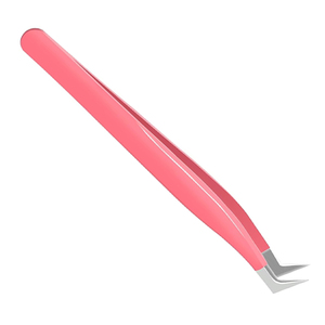 Pinza para pestañas de acero inoxidable, herramienta de extensión de pestañas para salón de belleza, maquillador, uso profesional, pinza para pestañas - Product Image 6
