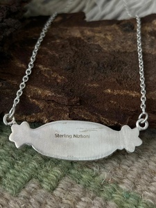 Collar de Turquesa Kingman Hecho a Mano, Plata de Ley, Estilo Boho del Suroeste, Joyería de Diseño, Regalo para Ella - Product Image 2