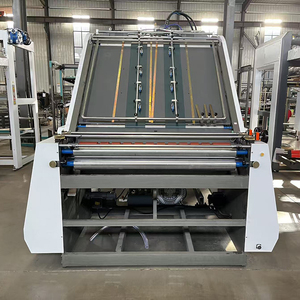 Machine de laminage automatique 3 plis pour emballage de cartons, laminage <span class=keywords><strong>feuille</strong></span> à <span class=keywords><strong>feuille</strong></span> entièrement automatique - Product Image 1