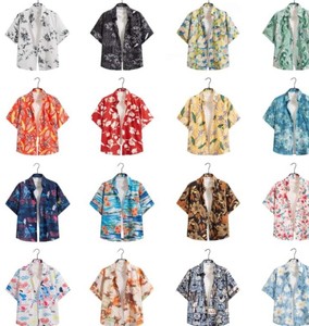 Camisa de manga corta con estampado floral para mujer, camisa holgada con botones y cuello vuelto, Top informal para primavera y verano - Product Image 6