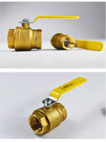 KITZ TK600 Válvula de bola roscada de latón 600 WOG de alta presión de una pieza de paso completo reductora de diámetro NPT/BSP 2 pulgadas para agua/gas/aceite 1