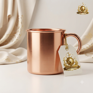 Mug Moscow Mule en Cuivre Pur Uni, Finition Lisse, Tasse à Boire en Métal, Vente en Gros, Articles de Bar, Verre à Bière et à Cocktails - Product Image 1