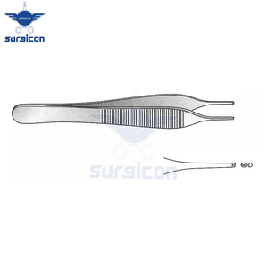 Pinzas de Disección Adson de 12 cm (4-3/4 Pulgadas) con 1x2 Dientes, Pinzas Quirúrgicas de Acero Inoxidable de Primera Calidad para Cirugía General - Product Image 5