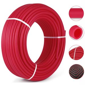 Tubo PEX con Barriera all'Ossigeno da 1/2 Pollice X 500 Piedi, Tubo EVOH PEX B in Resina PE per Riscaldamento a Pavimento Radiante Residenziale e Commerciale - Product Image 1