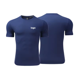 Camiseta Deportiva Ligera y Transpirable para Hombre, Personalizada, de Manga Corta, Tejida, con Logotipo Estampado, para Correr - Product Image 3