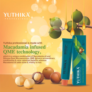 Yuthika Professional 100ml Teinture pour cheveux brun doré 4.3 Crème permanente sous forme de tube - Product Image 5