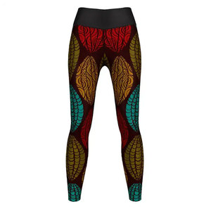 Sublimation Wear Spandex Nylon Anti Bacterial Quick Dry Gym <b>Leggings</b> with Custom Color Design for All Seasons - Product Image 3