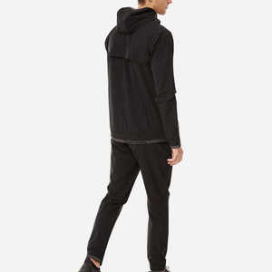 Ensemble veste et pantalon imperméables à capuche réversibles avec logo personnalisé, respirant, unisexe, vêtements de travail d'hiver pour l'extérieur, vêtements d'aventure - Product Image 2