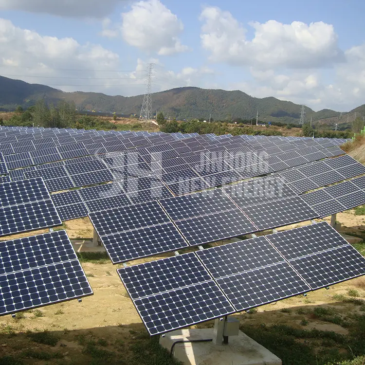 Jinhong Солнечный трекер 6 кВт 12 панелей премиум качества двухосевая Солнечная трекер система настраиваемый Солнечный трекер