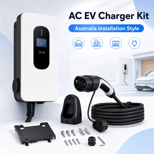Chargeur EV AC Type 2 7kW AS/NZS 3000 Australie <span class=keywords><strong>Wallbox</strong></span> 32A IP54 Monophasé Station de Recharge <span class=keywords><strong>Domestique</strong></span> Murale EVSE AU - Product Image 2