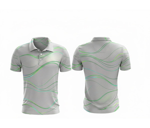 Breathable Polyester Sublimation Polo T Shirt Supplier Durable Stitching for Men Women Youth Quick-Dry Dry-Fit Active - Product Image 4