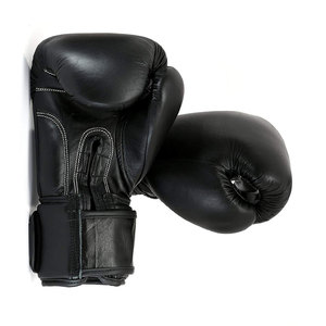Guantes Profesionales de Muay Thai con Logotipo Personalizado, Guantes de Boxeo de Cuero Genuino, Equipo de Entrenamiento Profesional de Kickboxing, Nuevo 2026 - Product Image 4