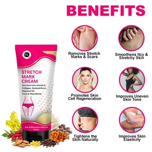 Crema de Masaje Anti-Estrías de Marca Privada para Uso Corporal Durante el Embarazo, Reduce las Estrías, Mantiene la Elasticidad, OEM/ODM - Product Image 5