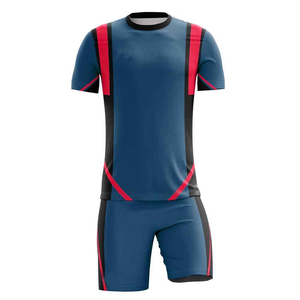 Unisex Maroon Green Black Sublimated <b>Soccer</b> Jersey Shorts Set Moisture Wicking Polyester Athletic Apparel V-neck Short Sleeve - Product Image 5