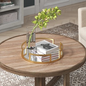 ถาดจัดระเบียบบนโต๊ะสแตนเลสหรูหรา สำหรับห้องนอน โต๊ะเครื่องแป้ง ห้องน้ำ เคาน์เตอร์ห้องนั่งเล่น จัดเก็บอุปกรณ์บนโต๊ะ - Product Image 2