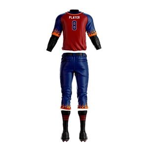 Maillot de baseball sur mesure bon marché 100% polyester concevez votre propre ensemble d'uniformes OEM - Product Image 6