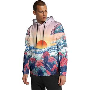 Sweat à capuche polaire pour homme, personnalisé par sublimation, pour l'hiver, vente en gros, marque privée OEM, streetwear, séchage rapide, vêtements de sport élégants - Product Image 4